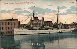 Tuscora Revenue Cutter Manitowoc, WI Postcard Postcard Postcard