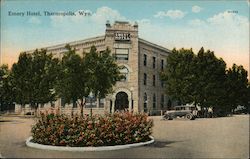 Emery Hotel Thermopolis, WY Postcard Postcard 
