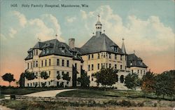 Holy Family Hospital Manitowoc, WI Postcard Postcard Postcard