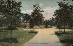North Side Park Postcard