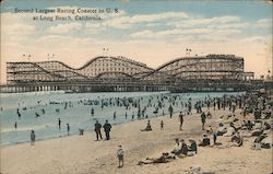 Second Largest Racing Coaster in U.S. Postcard