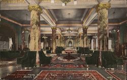 Grand Salon, Hotel Virginia Long Beach, CA Postcard Postcard Postcard