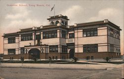 Grammar School Long Beach, CA Postcard Postcard Postcard