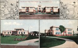 Polytech High School Building Long Beach, CA Postcard Postcard Postcard