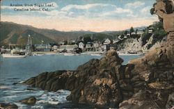 Avalon, from Sugar Loaf Santa Catalina Island, CA Postcard Postcard Postcard
