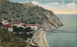 Hotel St. Catherine Santa Catalina Island, CA Postcard Postcard Postcard