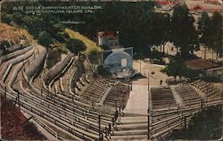 Greek Amphitheater, Avalon Santa Catalina Island, CA Postcard Postcard Postcard