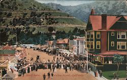 Street Scene, Avalon Postcard