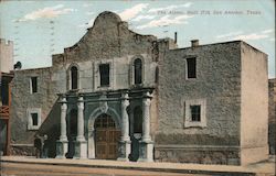 The Alamo, Built 1718 Postcard