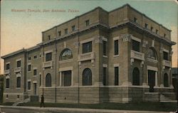 Masonic Temple Postcard