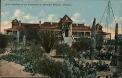 Main Building of the University of Arizona Postcard