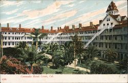 Coronado Hotel Court Postcard