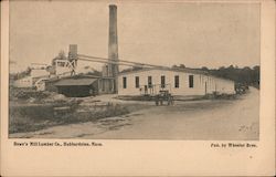 Howe's Mill Lumber Co. Postcard