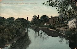 Crozer Woollen Mills Postcard