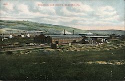 Reading Car Shops Postcard