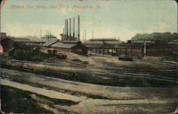 Phoenix Iron Works, Steel Plant Postcard