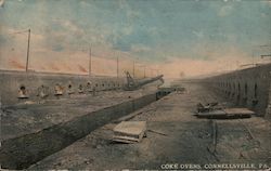 Coke Ovens Connellsville, PA Postcard Postcard Postcard