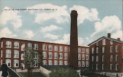 Mills of the Perry Knitting Co. New York Postcard Postcard Postcard