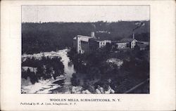 Woolen Mills Schaghticoke, NY Postcard Postcard Postcard