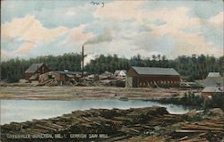 Gerrish Saw Mill Postcard