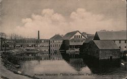 Knox Woolen Mills Camden, ME Postcard Postcard Postcard