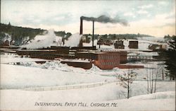 International Paper Mill Postcard