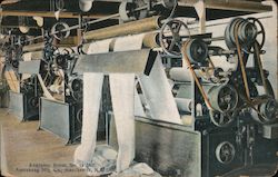 Knapping Room, No. 11 Mill, Amoskeag Mfg. Co. Manchester, NH Postcard Postcard Postcard