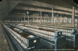 Spinning Room, Holmes Mill Postcard