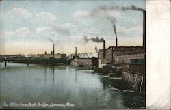 The Mills from Duck Bridge Postcard