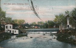 Mill River Dam Postcard