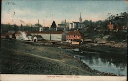 Tannings Factory Postcard