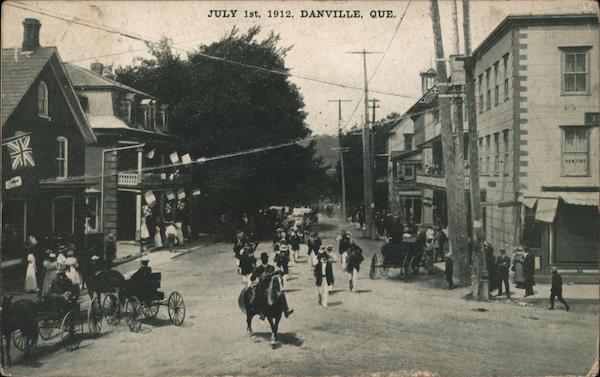 July 1st, 1912 Danville QC Canada Quebec