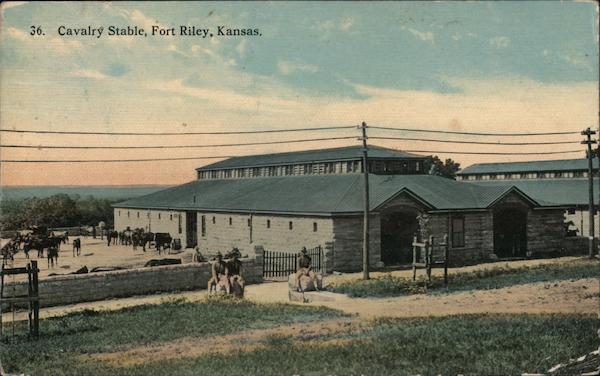 Calvary Stable Fort Riley Kansas