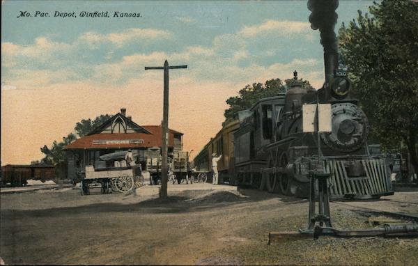 Mo. Pac. Depot Winfield Kansas