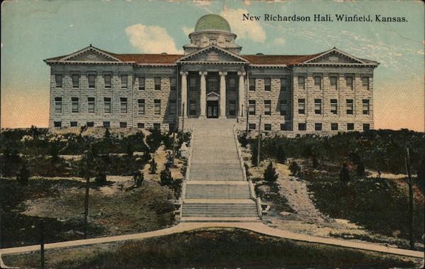 New Richardson Hall Winfield Kansas