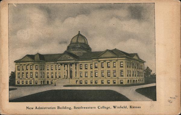 New Administration Building, Southwestern College Winfield Kansas
