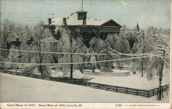 Court House of 1857, Greet Sleet of 1883 Lincoln Illinois