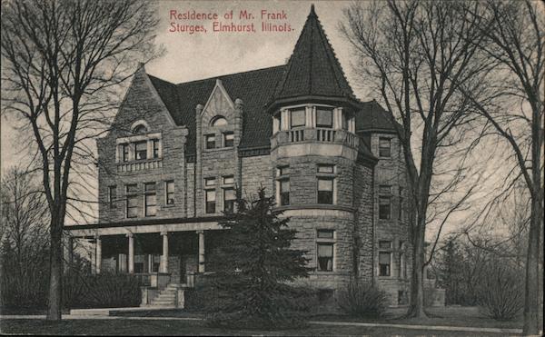 Residence of Mr. Frank Sturges Elmhurst Illinois