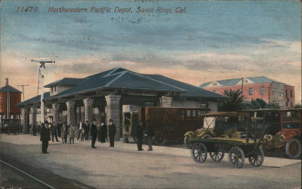 Northwestern Pacific Depot Santa Rosa California