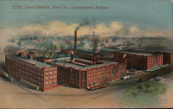 Great Western Stove Co. Leavenworth Kansas