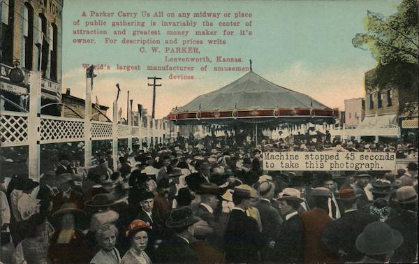Parker Carry Us All Carousel Leavenworth Kansas