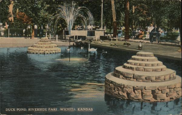 Duck Pond, Riverside Park Wichita Kansas