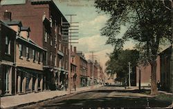 Queen Street Fredericton, NB Canada New Brunswick Postcard Postcard Postcard