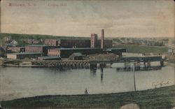 Cotton Mill Milltown, N.B. Postcard
