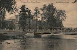 Campus, State Normal School Postcard