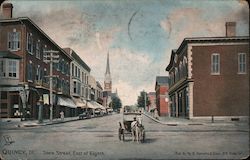 State Street, East of Eighth Quincy, IL Postcard Postcard Postcard