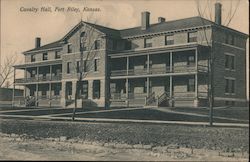 Calvary Hall Fort Riley, KS Postcard Postcard Postcard