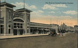 The Zone at Camp Funston Postcard