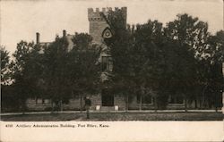 Artillery Administration Building Postcard