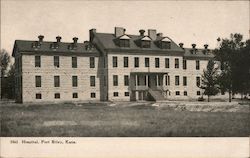 View of Hospital Postcard